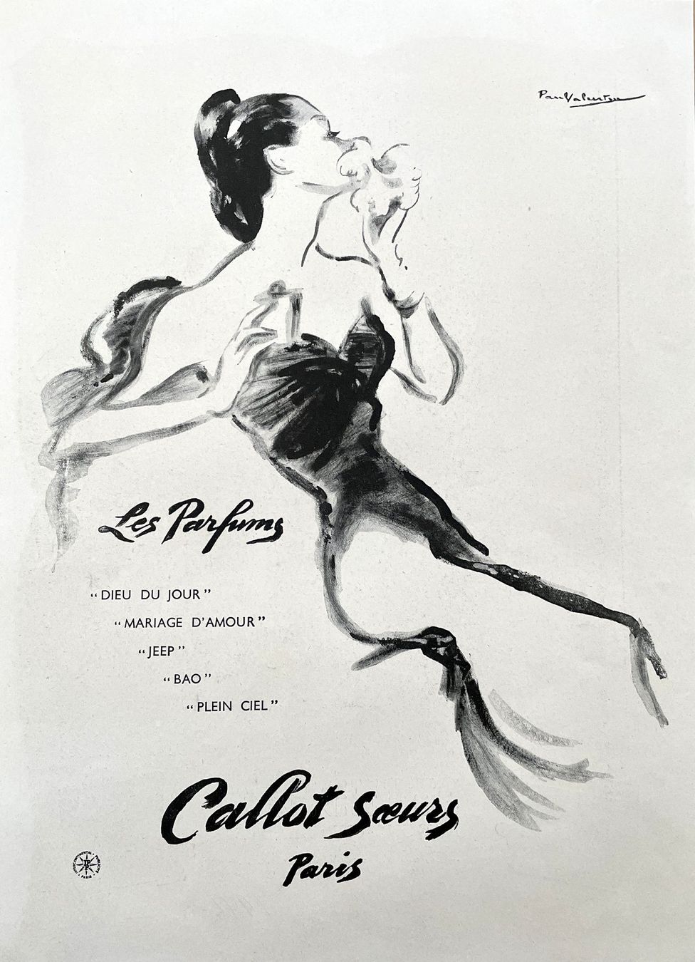 Foto & Immagini: Callot Sœurs Parfum - Alte Werbung / Publicité 1946 – Usato da Savagnier venduto da Ne2065