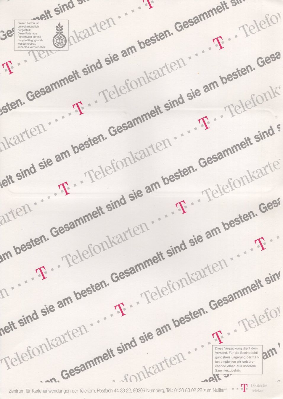 Schede telefoniche: 8 ungebrauchte Telefonkarten von der Telecom Deutschland – Nuovo (secondo la descrizione) da Eglisau venduto da Chperfins 3