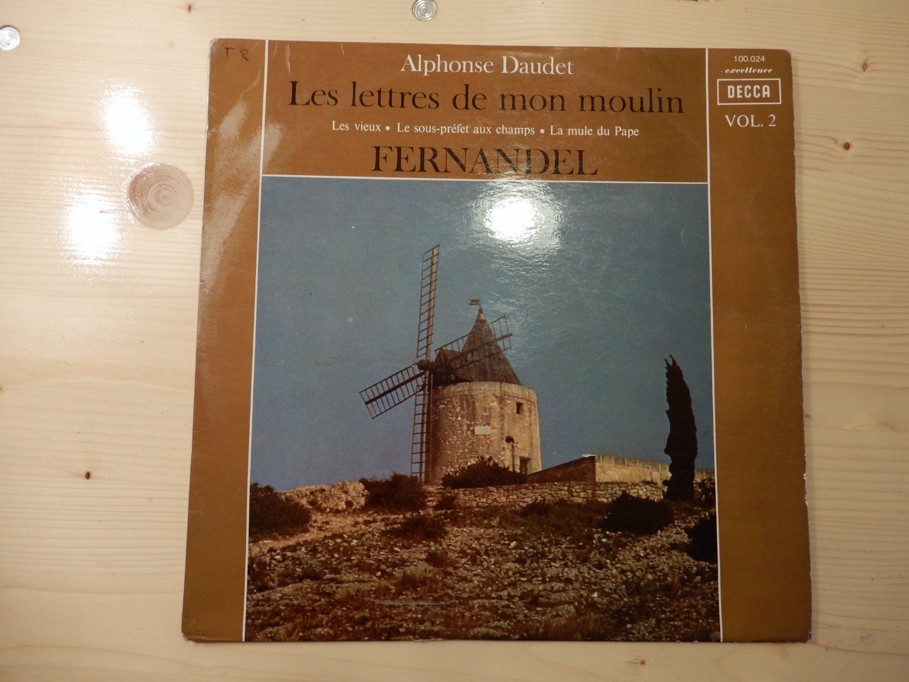Dischi in vinile: Les lettres de mon moulin FERNANDEL – Usato da Erstfeld venduto da Mario_boe0