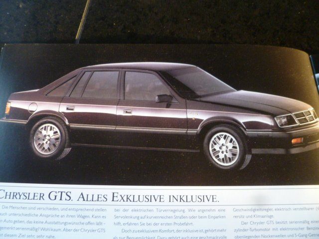 Chrysler Documenti: Chrysler Prospekt 1989 – Usato da Zofingen venduto da sosalinos01 2