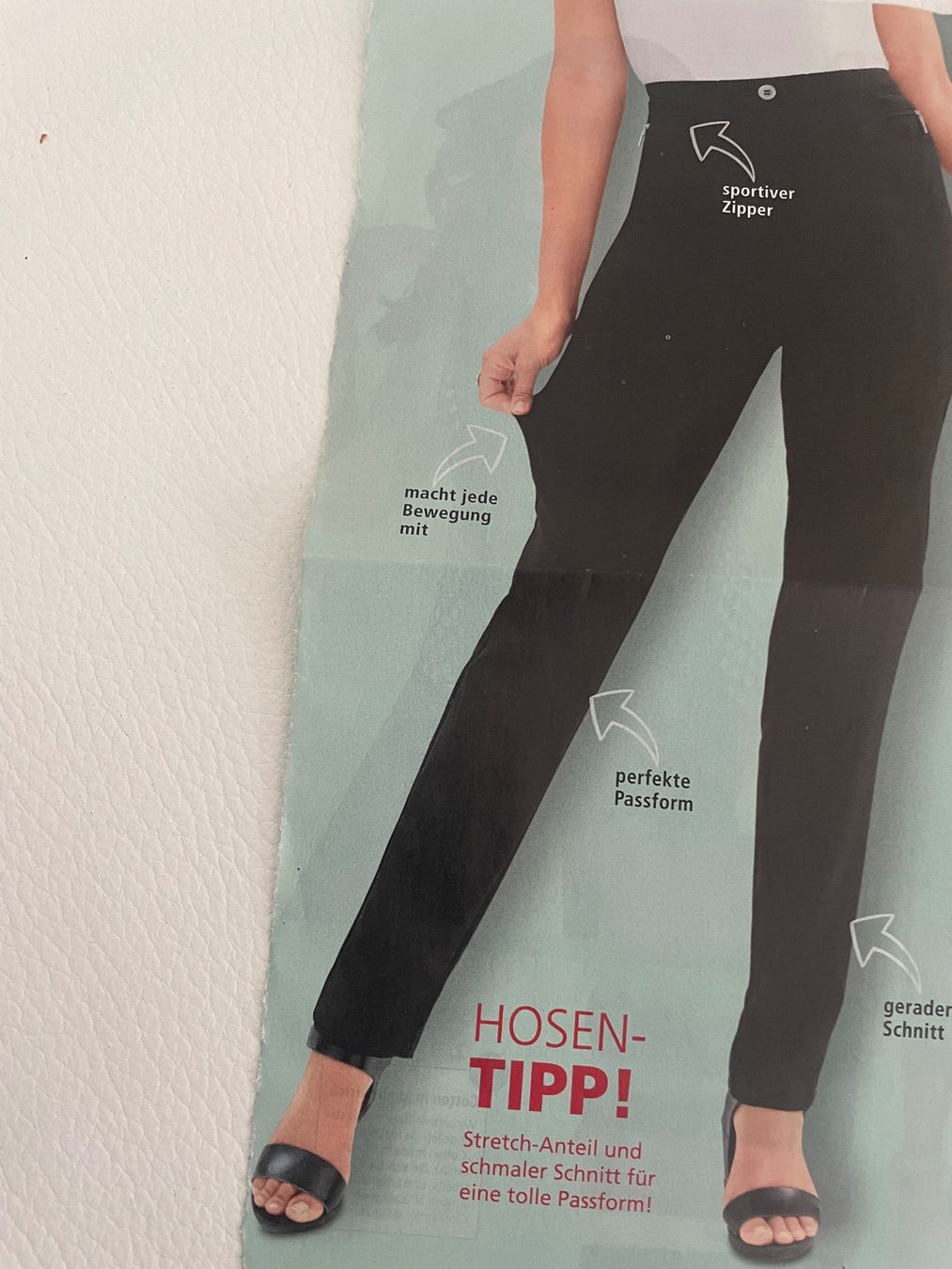 Pantaloni: Schwarze Damenhose originalverpackt Gr 40 – Nuovo e nell'imballaggio originale da Rüti ZH venduto da Tal_ga6N 5