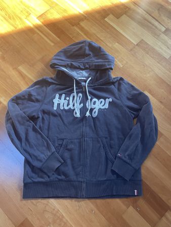 Tommy Hilfiger Hoodie, Size L, Blue - Great Condition!
