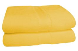 Saunatuch Badetuch Frottee 100x200cm gold
