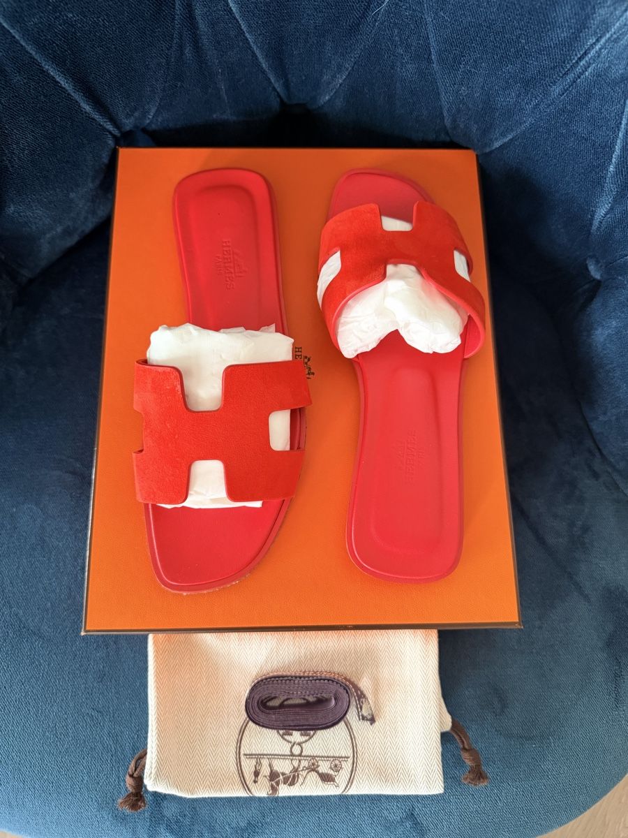Hermès Damenschuhe: Sandali Hermes Oran Rosso corallo – Neu (gemäss Beschreibung) aus Lugano von fer_ckb9 7