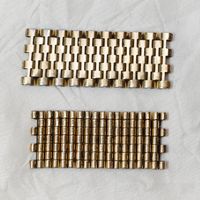 NSA 18mm Stahl vergoldet Uhrband swiss made Verlängerung