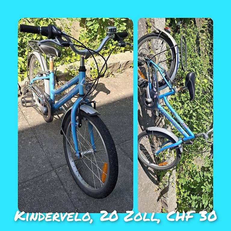 Velos: Kindervelo 20 Zoll – Gebraucht aus Winznau von hanna0815