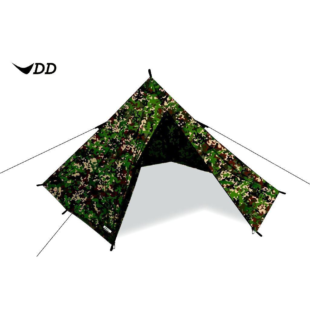 DD Hammocks Tende & Padiglioni: DD Hammocks Pyramid tent MC Zelt Camo – Nuovo e nell'imballaggio originale da Tulln venduto da HaengemattenShop