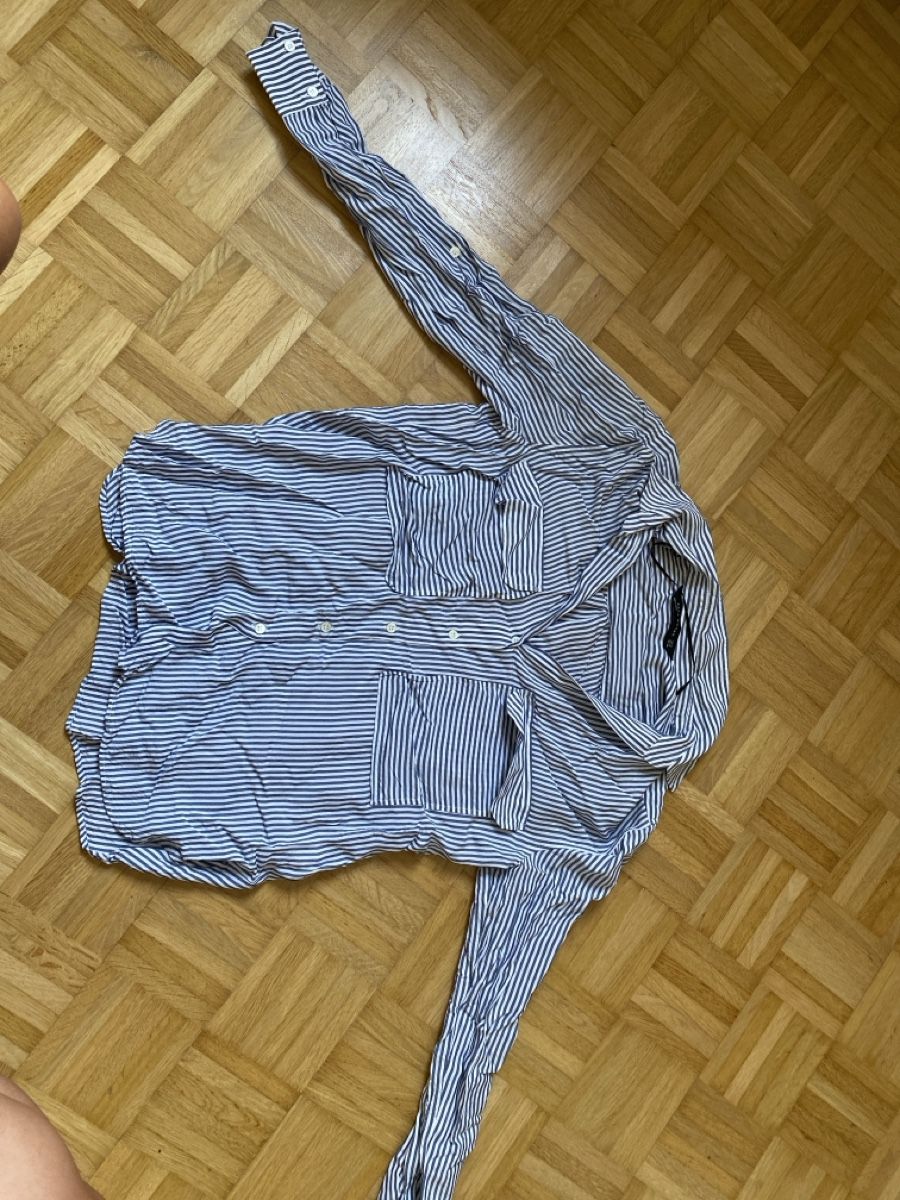 Zara Camicette: Gestreiftes Hemd mit Taschen vorne – Nuovo (secondo la descrizione) da Zürich venduto da lucille.s