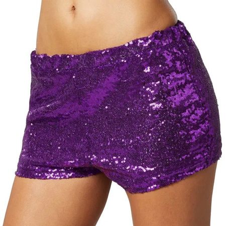 Kostüm Pailletten-Shorts lila M (neu) statt 29.90