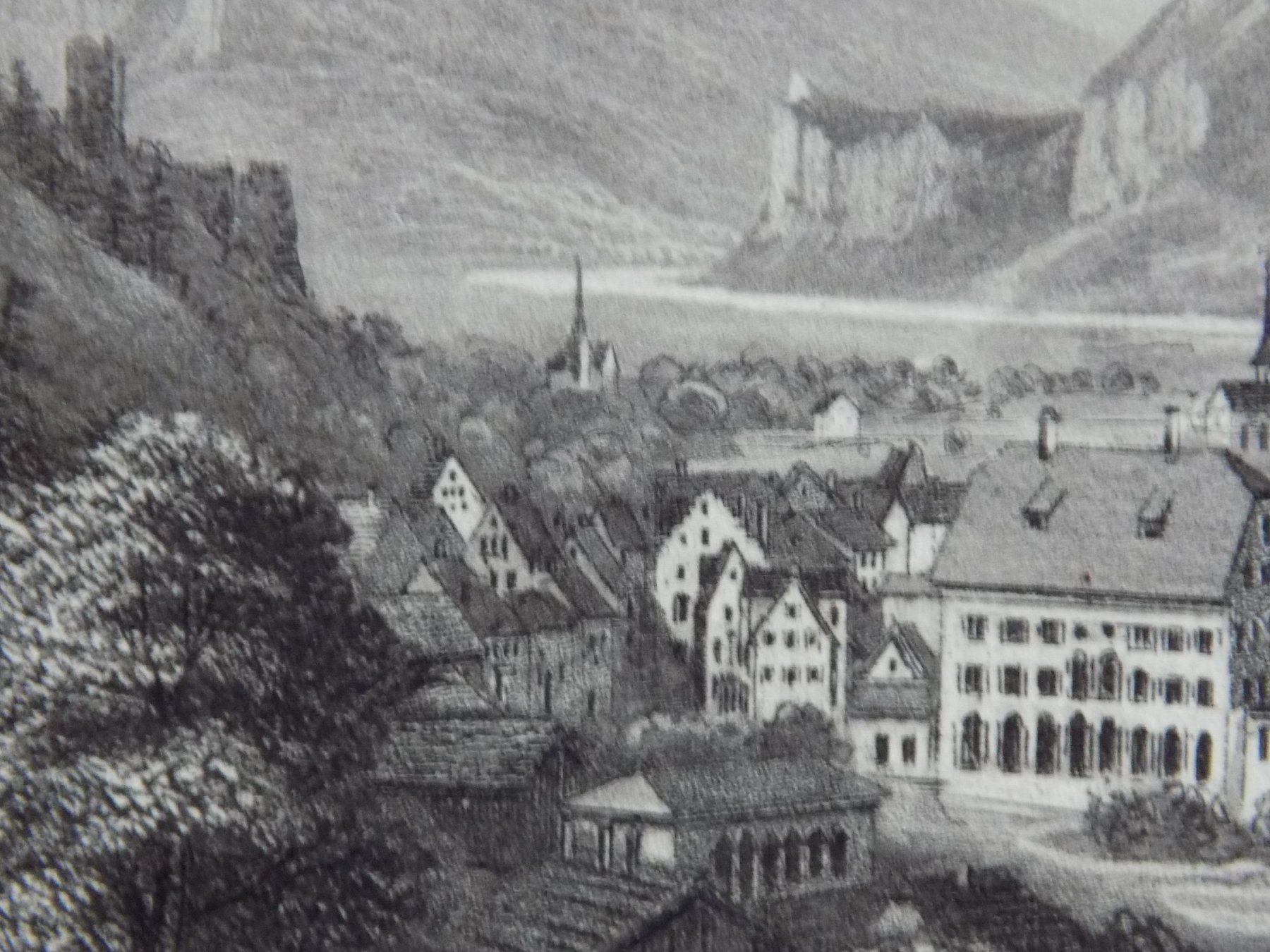 Incisioni: Ragaz kleine Ansicht – Usato da Risch venduto da Rischli15 8