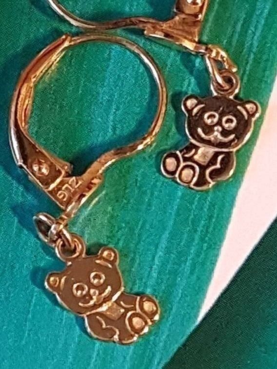 Orecchini pendenti & Orecchini a lobo: Süsse Bärchen Ohrhänger in 18 Karat Gold – Nuovo (secondo la descrizione) da Unterägeri venduto da Altgoldschmuck 1