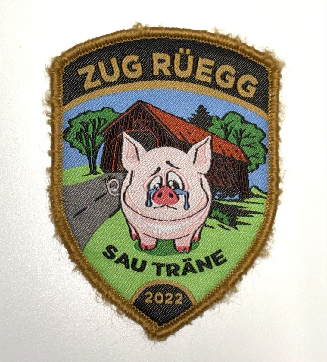 Schweizer Armee Placchette & Badge: Patch Schweizer Armee Zug Rüegg – Usato da Riedikon venduto da Rokh01