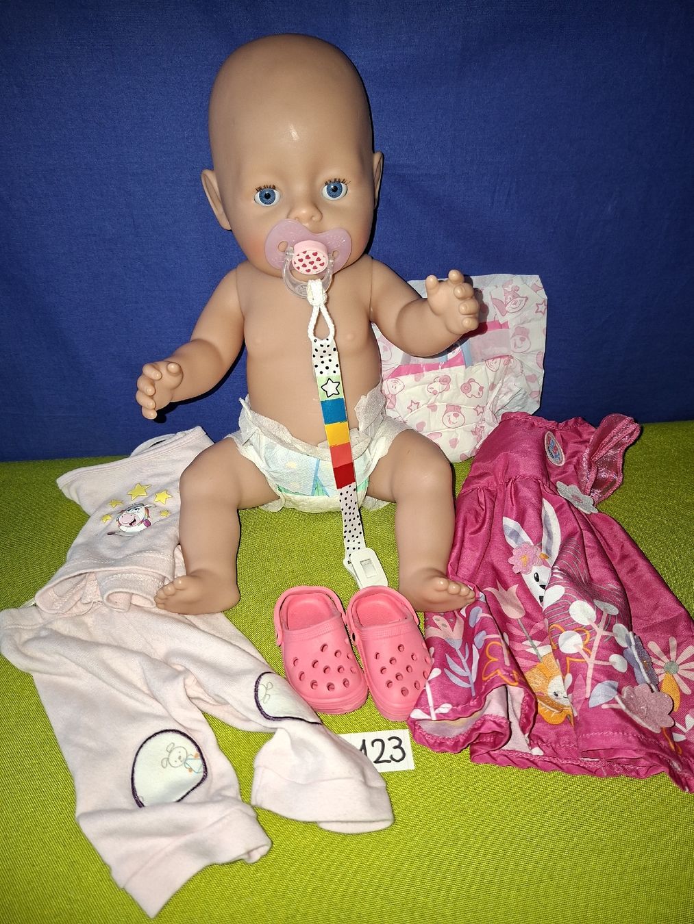 Zapf Creation Bambole: Baby born magic Mädchen H123 – Usato da Aarberg venduto da Fink010