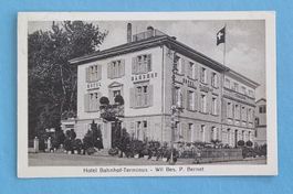 Wil - Hotel Bahnhof Terminus - 1936