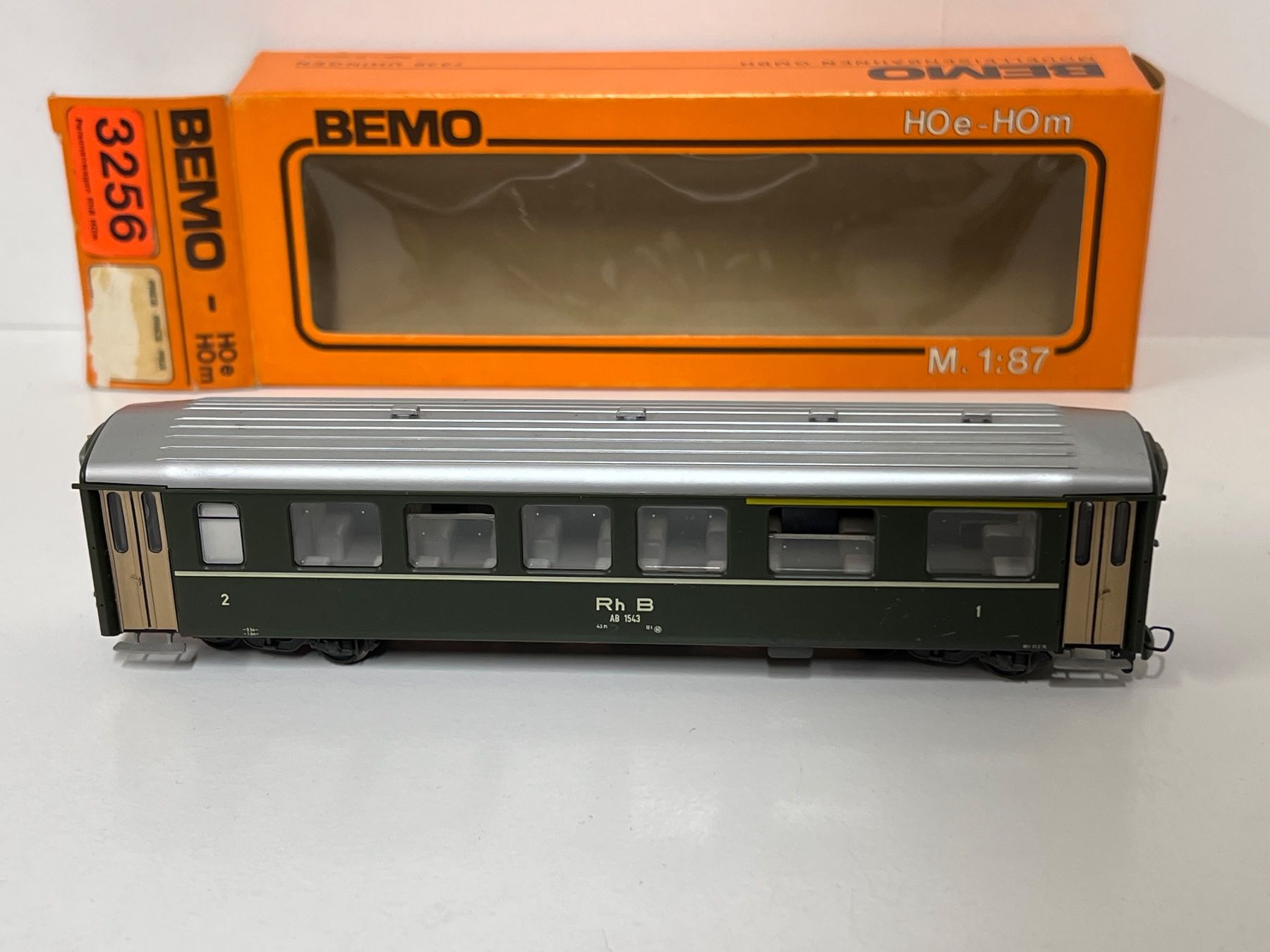 Bemo Modellini di ferrovie: Bemo AB 1543 RhB H0m – Usato da Neuenhof venduto da ludovicco 2