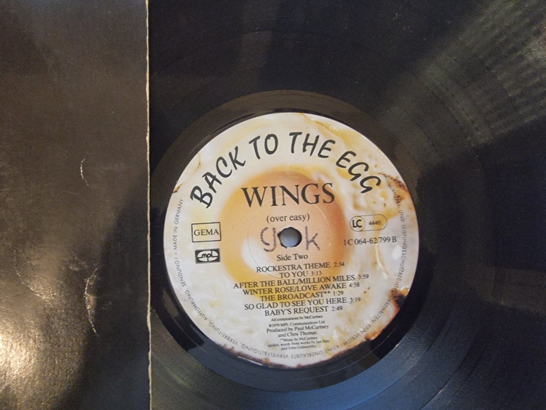Dischi in vinile: LP Wings - Back To The Egg – Usato da Schaffhausen venduto da Kellerrassel 1