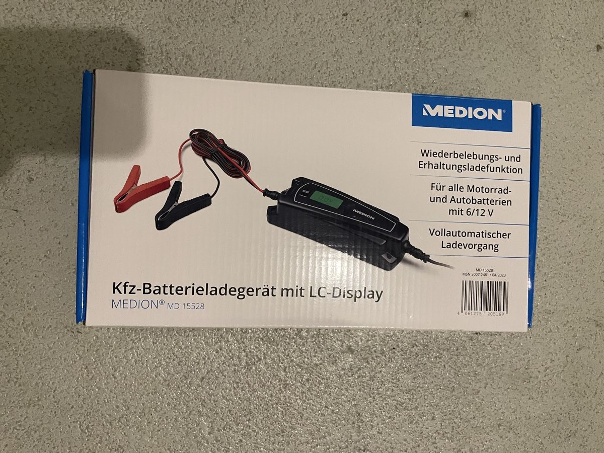 Ladegeräte: KfZ Batterieladegerät mit LV-Display – Gebraucht aus Uetendorf von Ragusa09 1