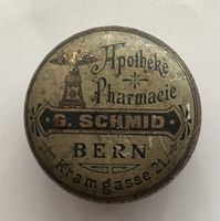 Blechdruckli Schmid Bern Kramgasse 21 Apotheke Pharm. alt