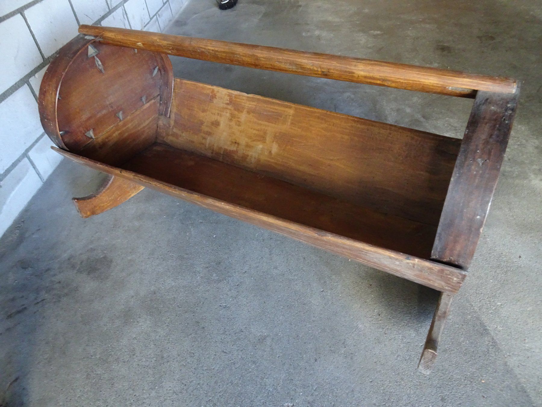 Culle: antike  Baby - Wiege aus Holz – Usato da Vitznau venduto da Mina60 4