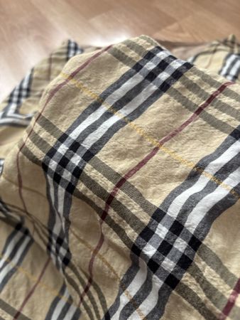 Gonna Burberry a scacchi beige donna taglia 38 IT usata 50 c