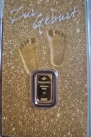 Feingold / Goldbarren 1g Degussa "Geburt"
