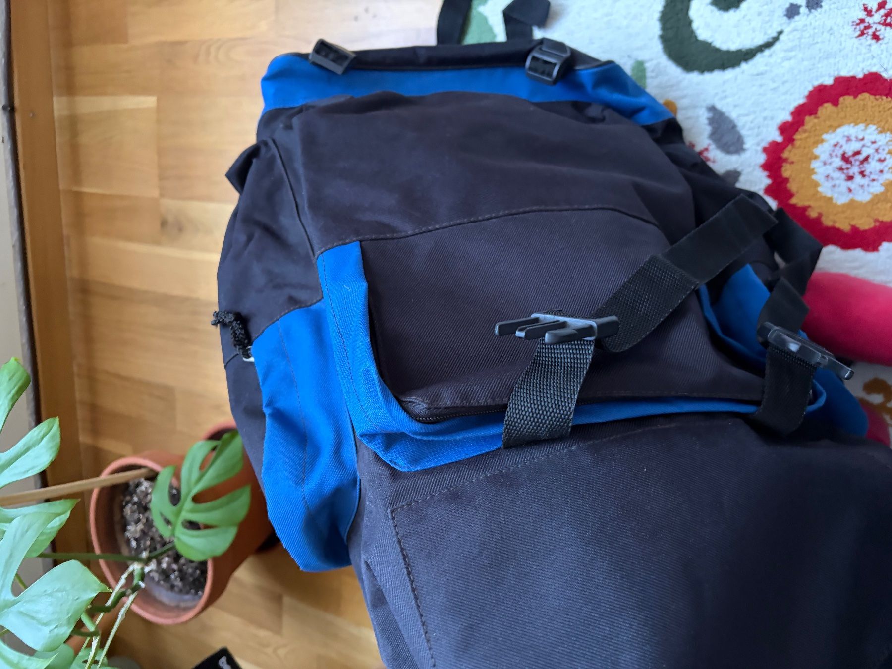 Zaini: Big Rucksack Blue & Black – Usato da Luzern venduto da AM2nd 3