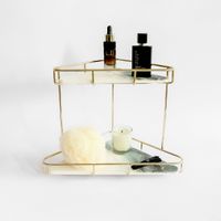 Triyan Makeup Tray Gold Neptune