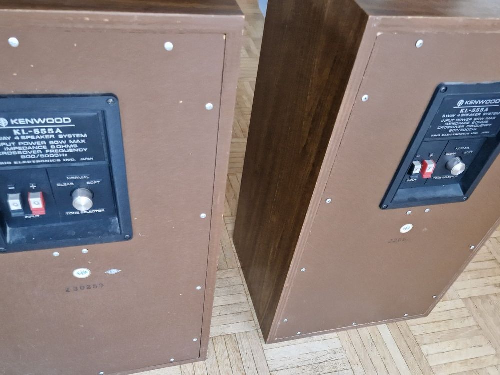 Kenwood kl 555a sales speakers