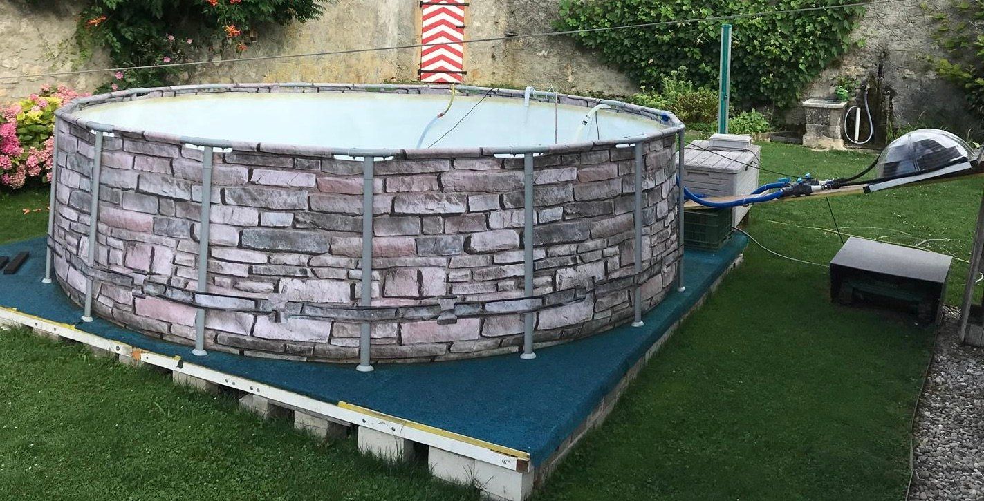 Piscine: Piscine Bestway complète 448/122cm – Usato da Delémont venduto da pupaaldi