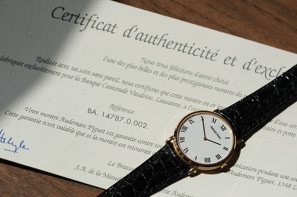Orologi: Audemars Piguet Ultra thin BCV 32mm NOS – Usato da Bussigny venduto da NobilisWatches 3