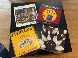 4 Schallplatten The J. Geils Band Vinyl Konvolut