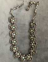 Vintage Collier mit Schmucksteine - wunderschön!