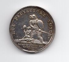 (64) Bern, 16er Pfennig, o.J., Bär+Affe, d. äusseren Standes