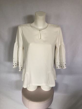 Blouse crème Kaporal manches trois quarts taille S