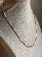 Rotgoldene Kette zierlich (45cm)