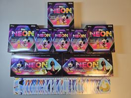 Topps Neon Disney Sammlung XL 50 Karten 💥 ab 1Fr
