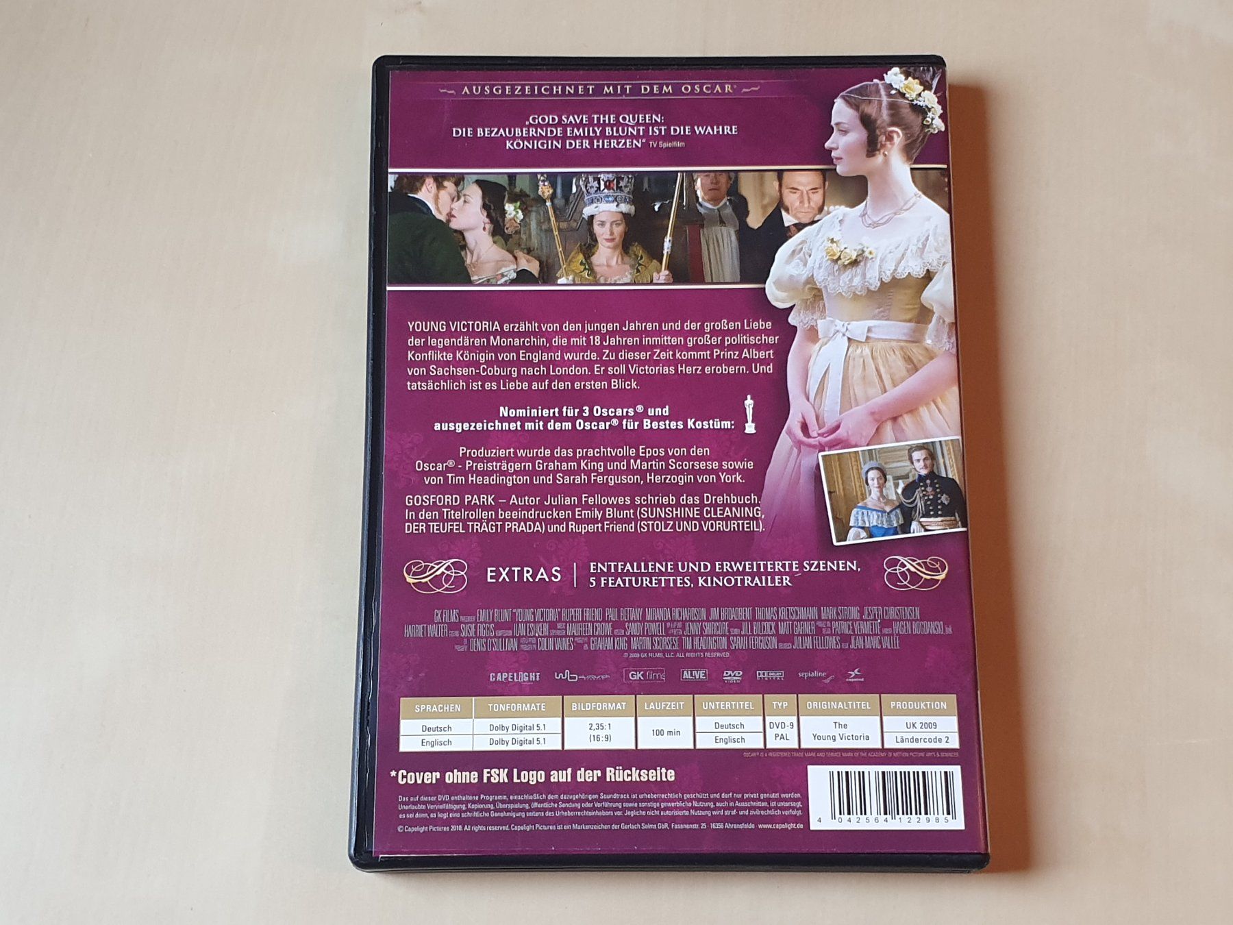 Tutti i DVDs: Young Victoria – Usato da Stansstad venduto da collectorsshop 1