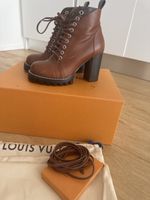 Louis Vuitton Star Trail Ankle Boots Leder/ Monogram, gr. 36