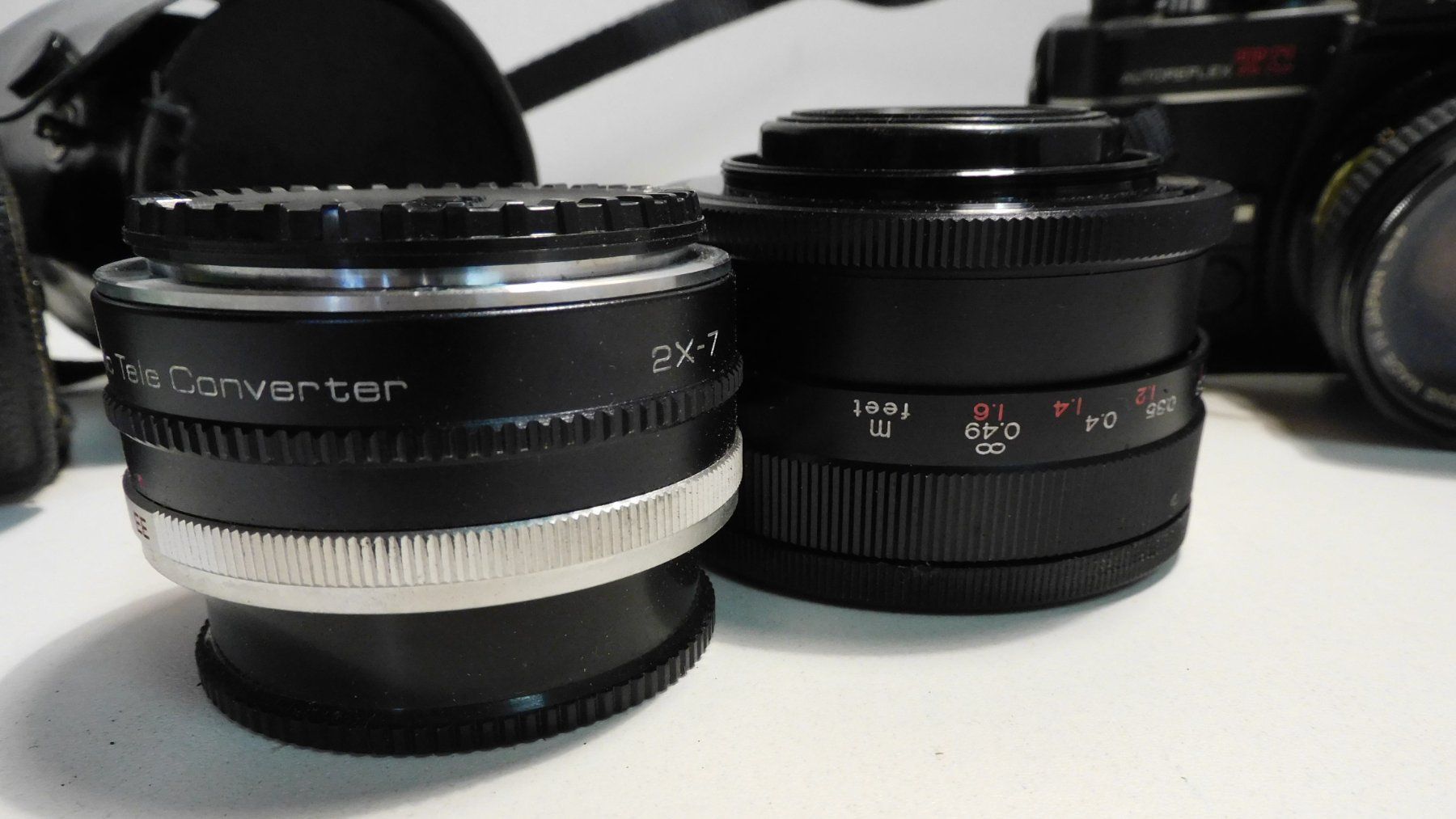 Konica Kamera: Fotoausrüstung Konica Autoreflex TC mit 2 Objektiven – Gebraucht aus Sursee von 76 7