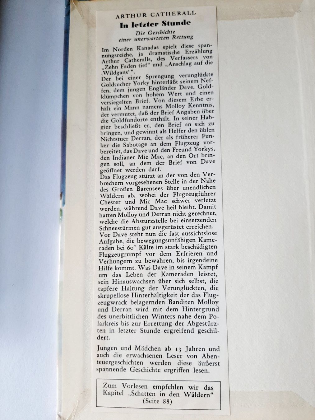 Libri: 3 antike Jugendbücher von Arthur Catherall Set – Usato da Flaach venduto da maj_w_ 3