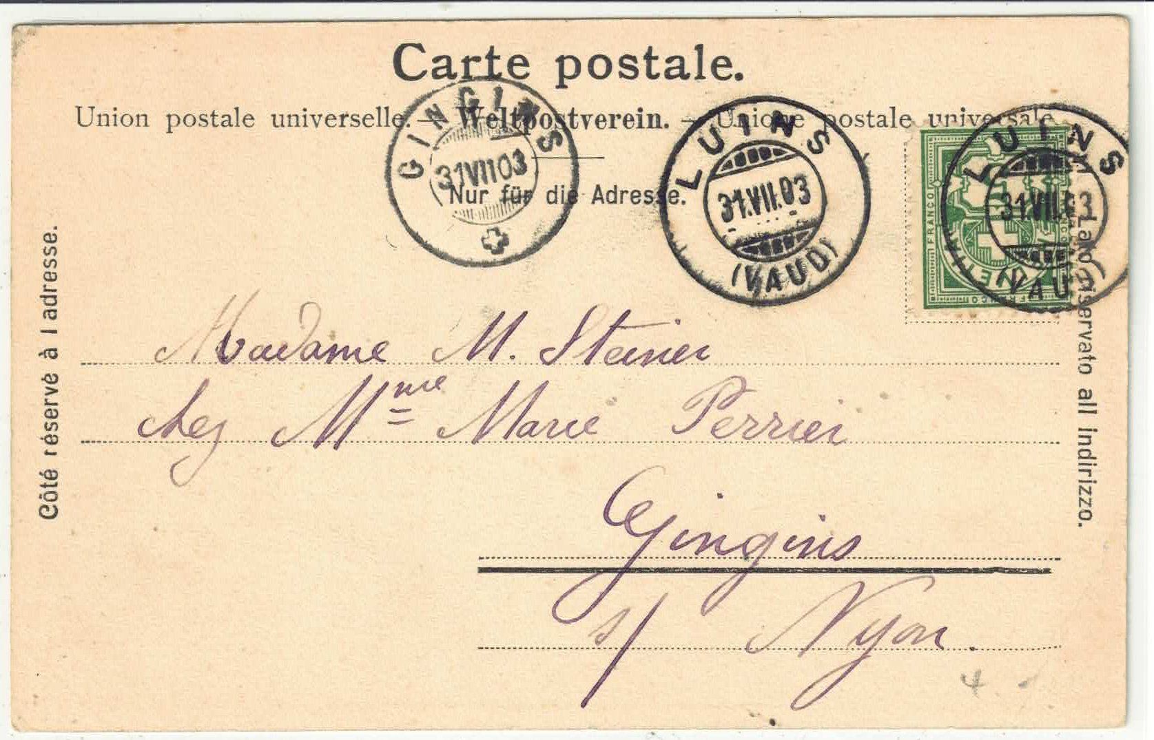 Cartes postales: Vinzel – D'occasion à Ettingen par Kartenplanet 1