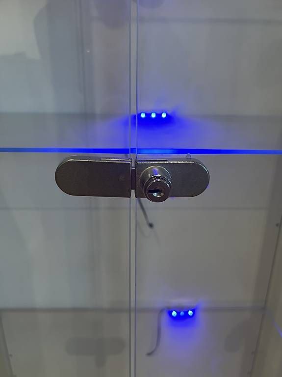 Vetrine: Glasvitrine mit Licht und Schloss – Usato da Kriens venduto da jas_2ggt 1