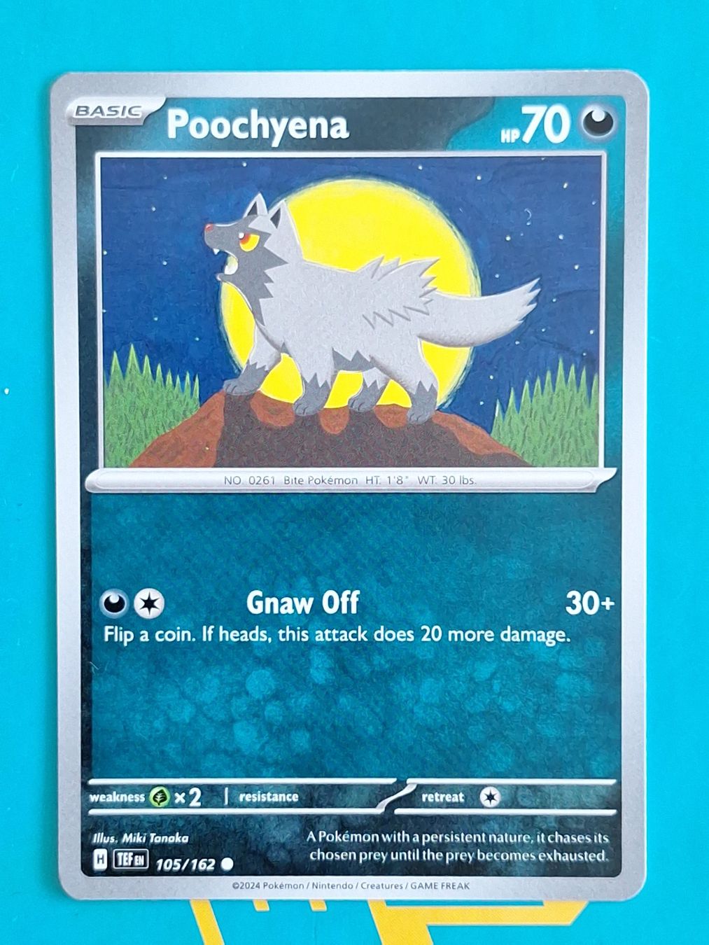 Pokémon Carte collezionabili: Poochyena - Temporal Forces Pokemon - #7.1 – Usato da Altstätten SG venduto da GGsGameshop