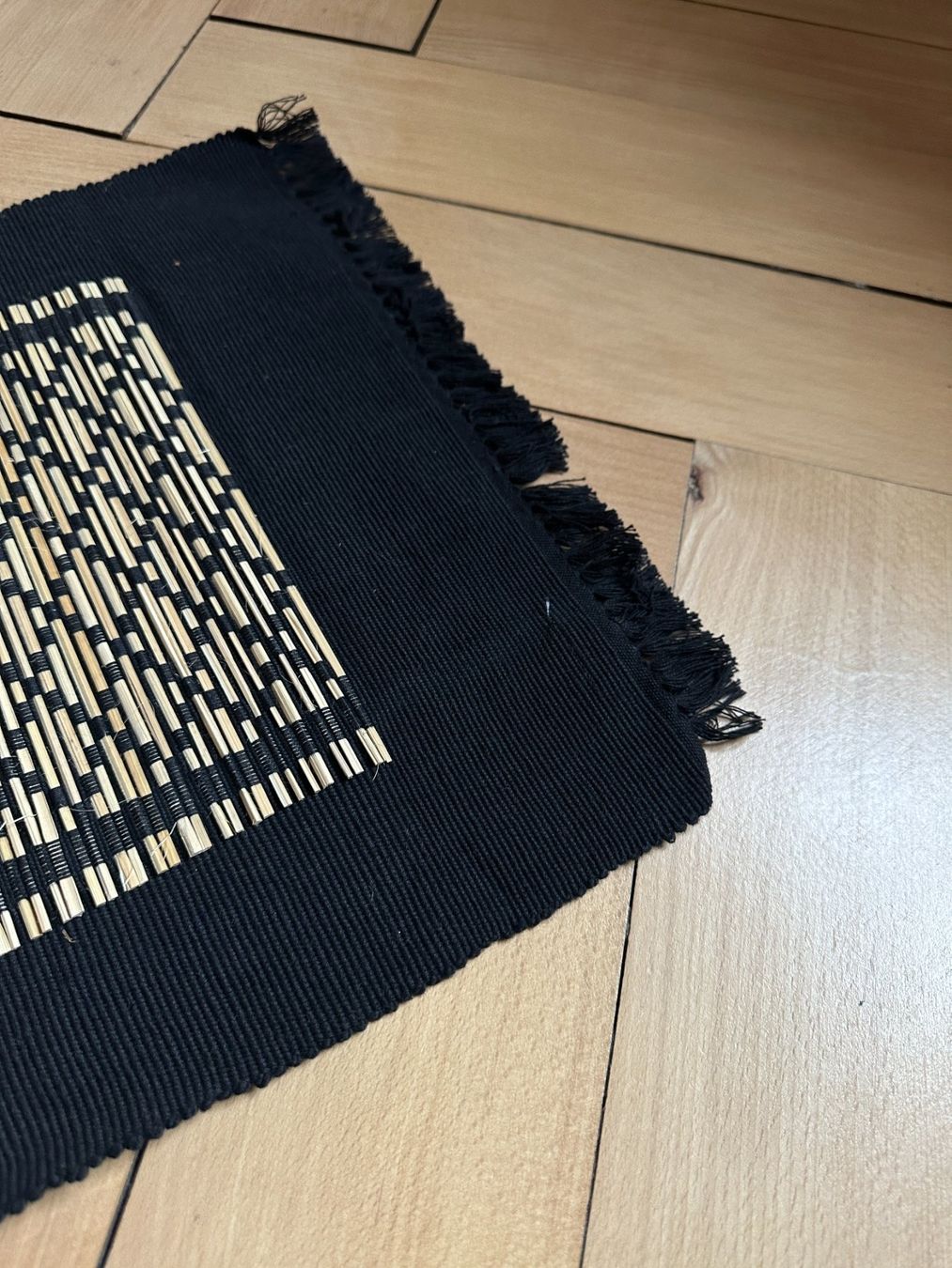 Tischset: ZARA HOME - Deko Tischset schwarz – Gebraucht aus Zürich von Diazaio 1