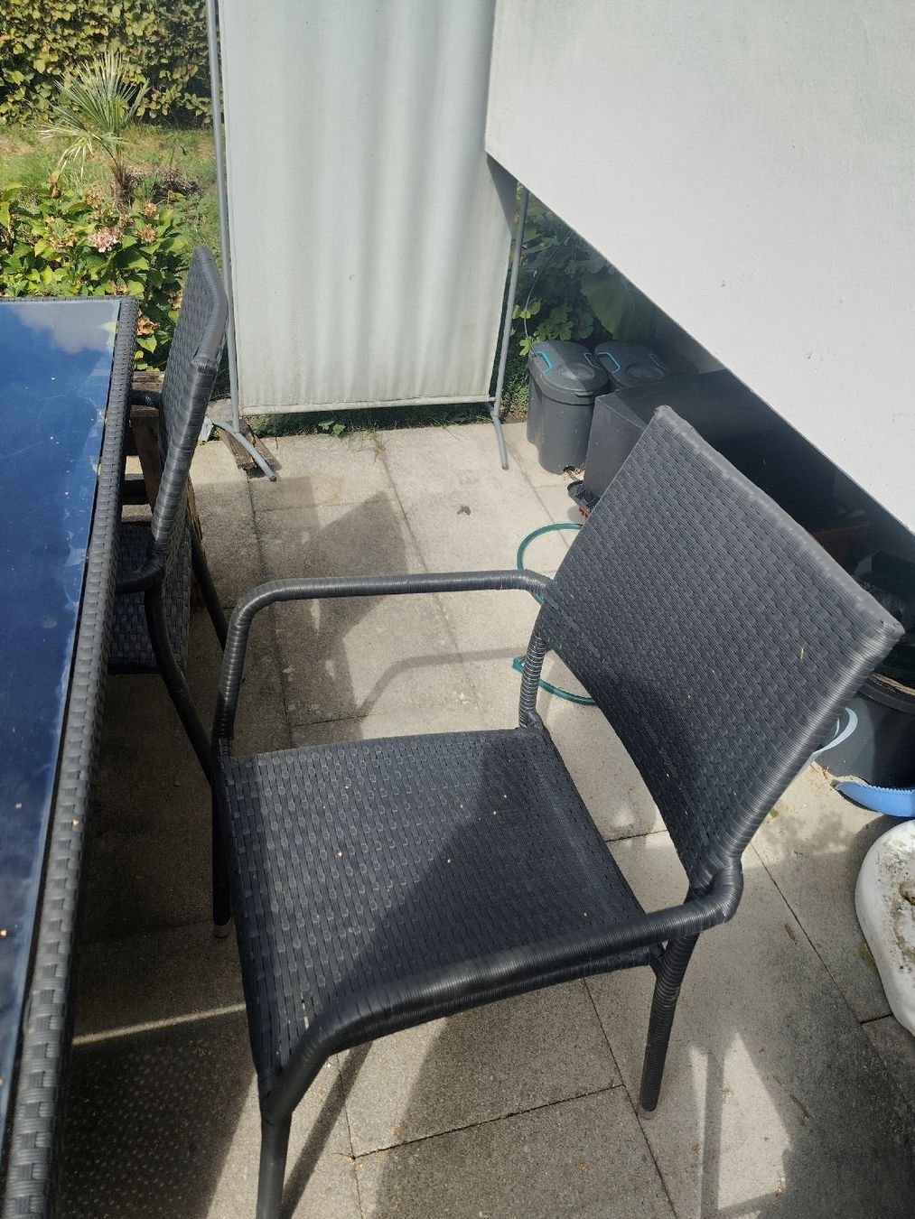 Tischset: Rattantisch  mit stühlen – Gebraucht aus Kloten von Kloten76 1