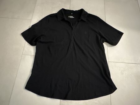 Damen Poloshirt schwarz