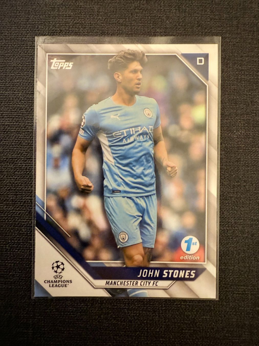 Topps Carte collezionabili: Topps John Stones Manchester City – Usato da Burgdorf venduto da Sports_Cards_3400