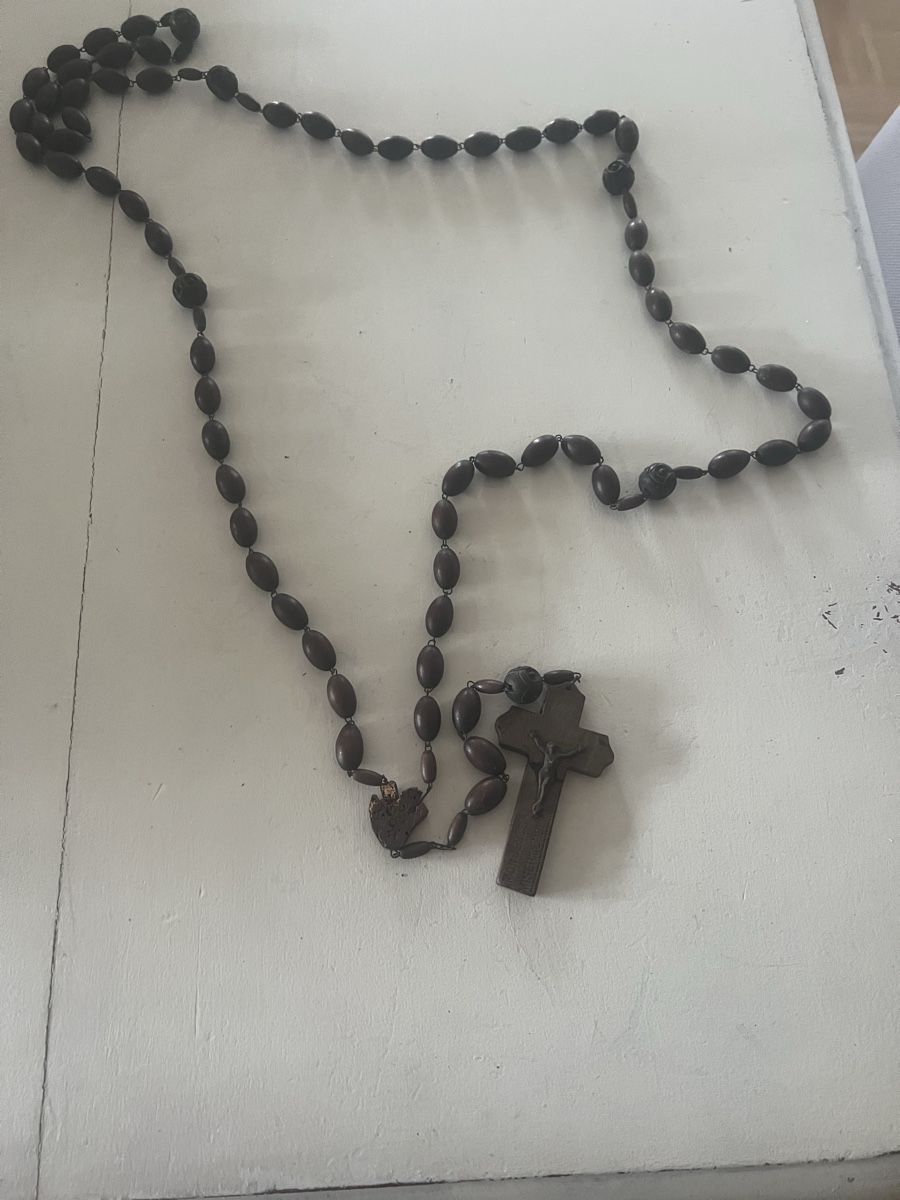 Sonstiger Schmuck: Alter großer Rosenkranz shabby – Gebraucht aus möhlin von lupo1972 1