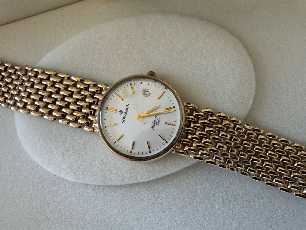 Montres: 9 Karat Gold Uhr Sovereign - 30 Gramm - 375 Gold - Full Set – D'occasion à Schachen LU par jas_kkc6