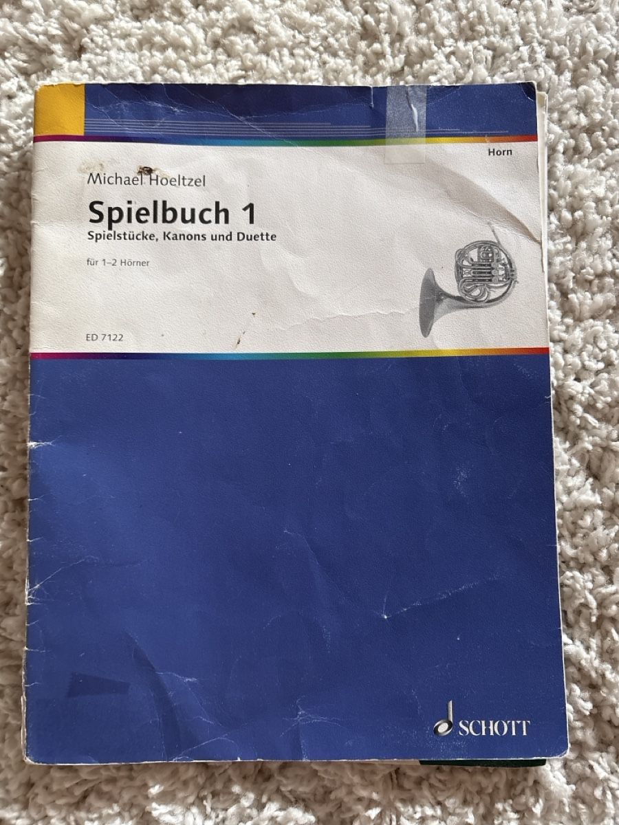 Musikinstrumente: Michael Hoeltzel Horn "Spielbuch 1" – Gebraucht aus Schönenberg ZH von lis_k8p9